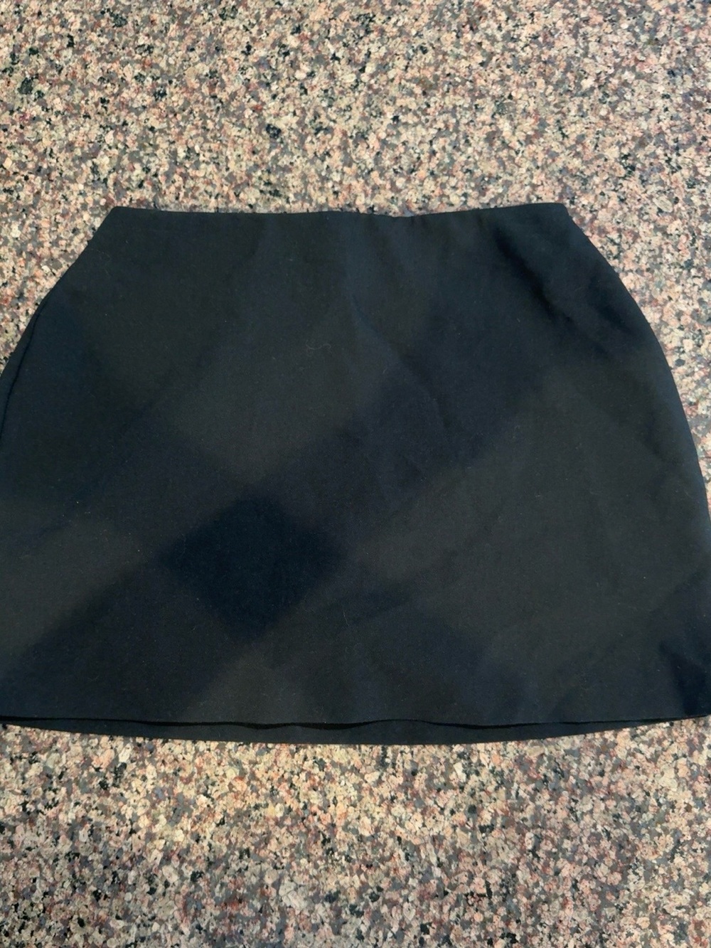 NWT Abercrombie Scarlett Curve Love Black Mini Skort S